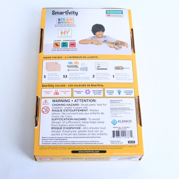 KIDS | 2 Smartivity® Stem Wheels DIY Campus Surfer Bus Learning Activity Set NEW - Picture 8 of 10